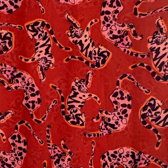 NWT Maeve by Anthropologie Darby Tank Rust Leopard/Tiger Print Blouse Size 12 - Picture 11 of 14